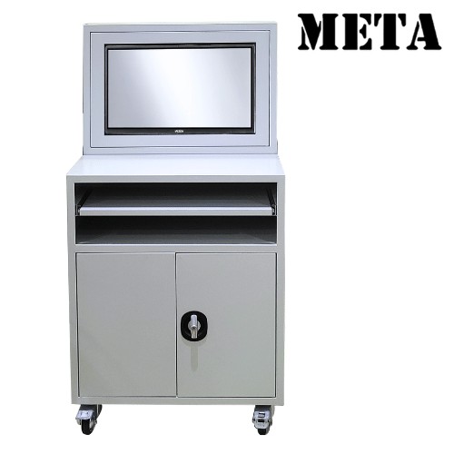 ตู้คอมเหล็ก META MC-2506-WH สีขาว_0